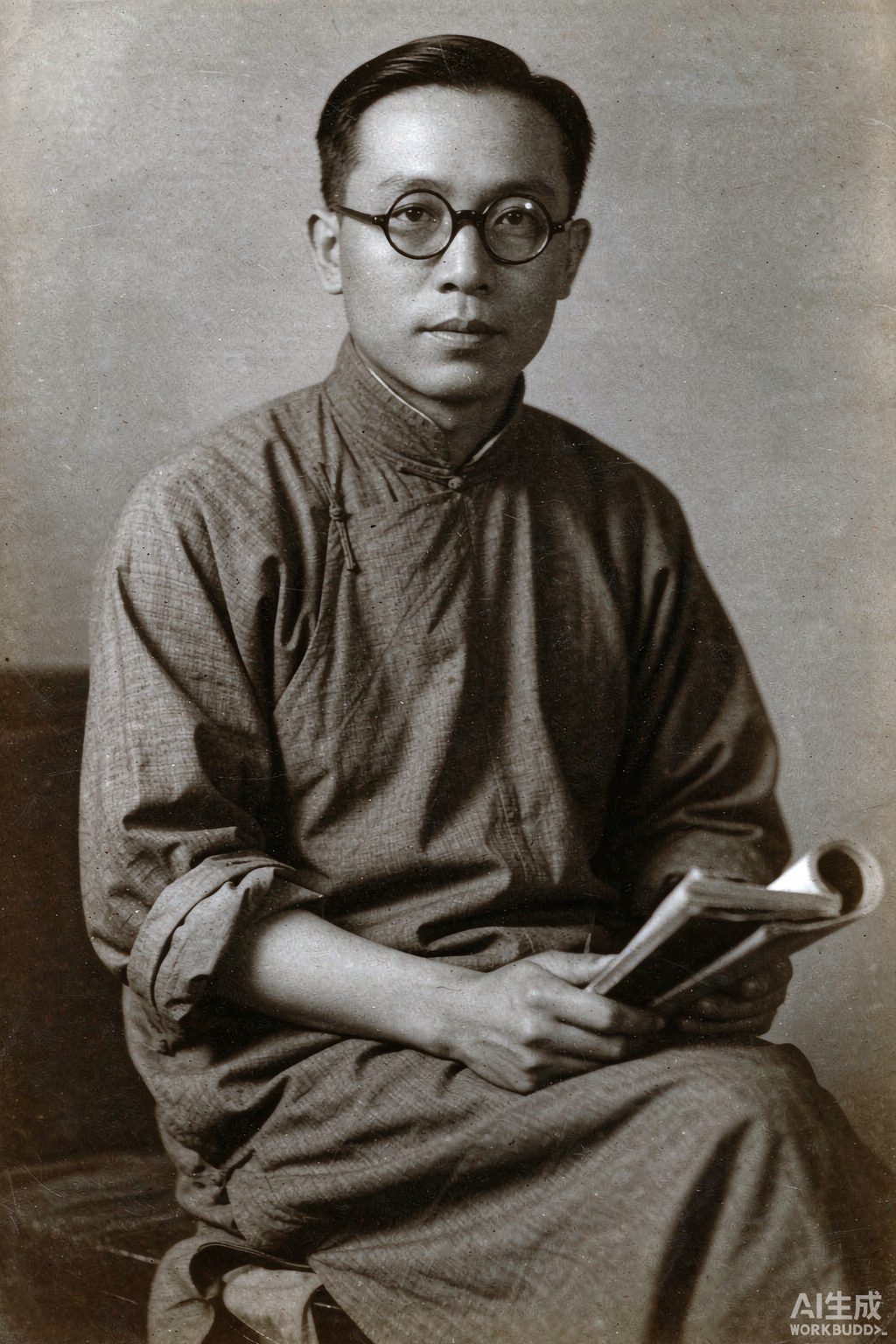 向达肖像